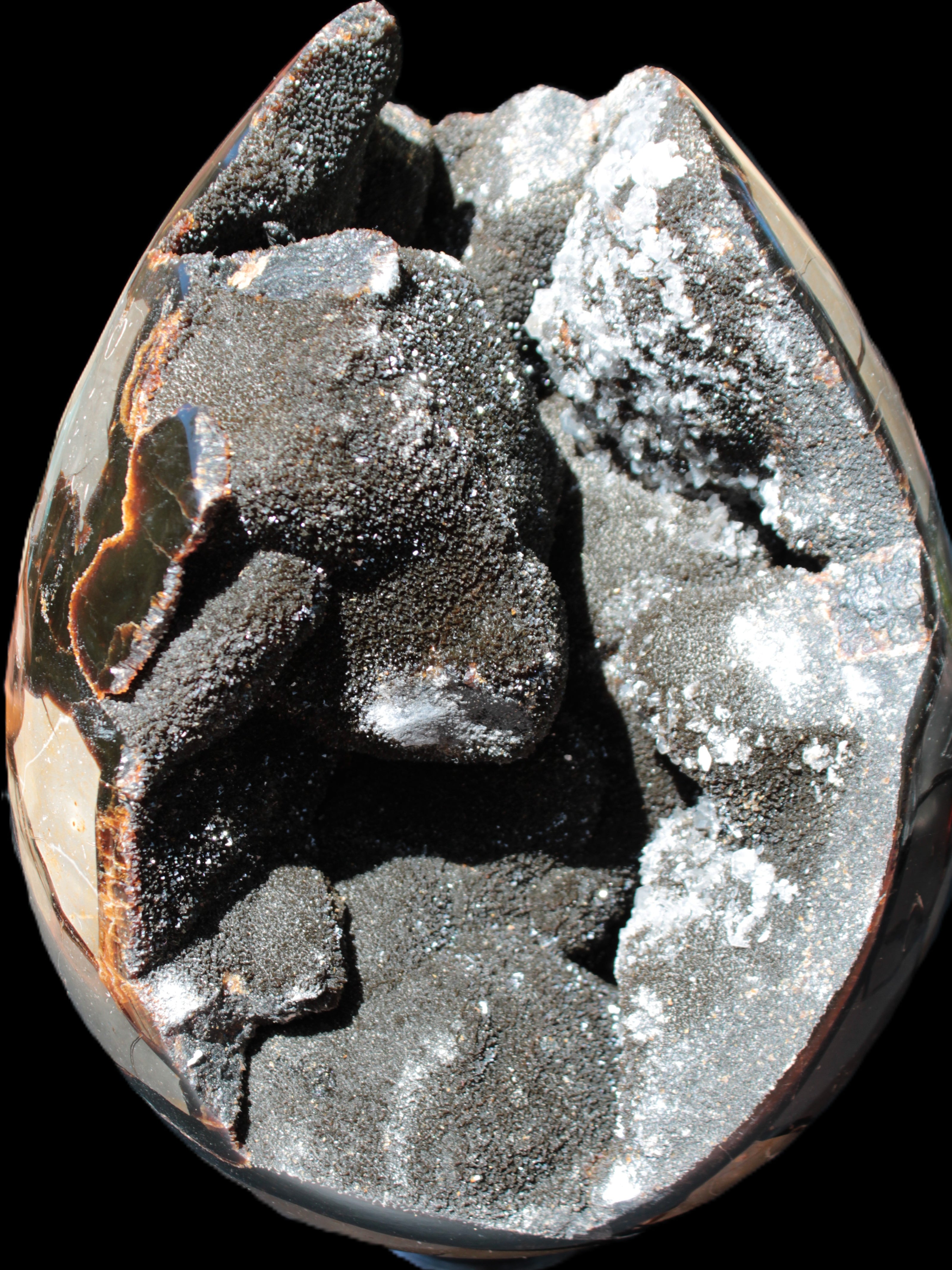 Stunning Septarian Dragon Stone cathedral geode 220*168*146mm 7980g Rocks and Things Store