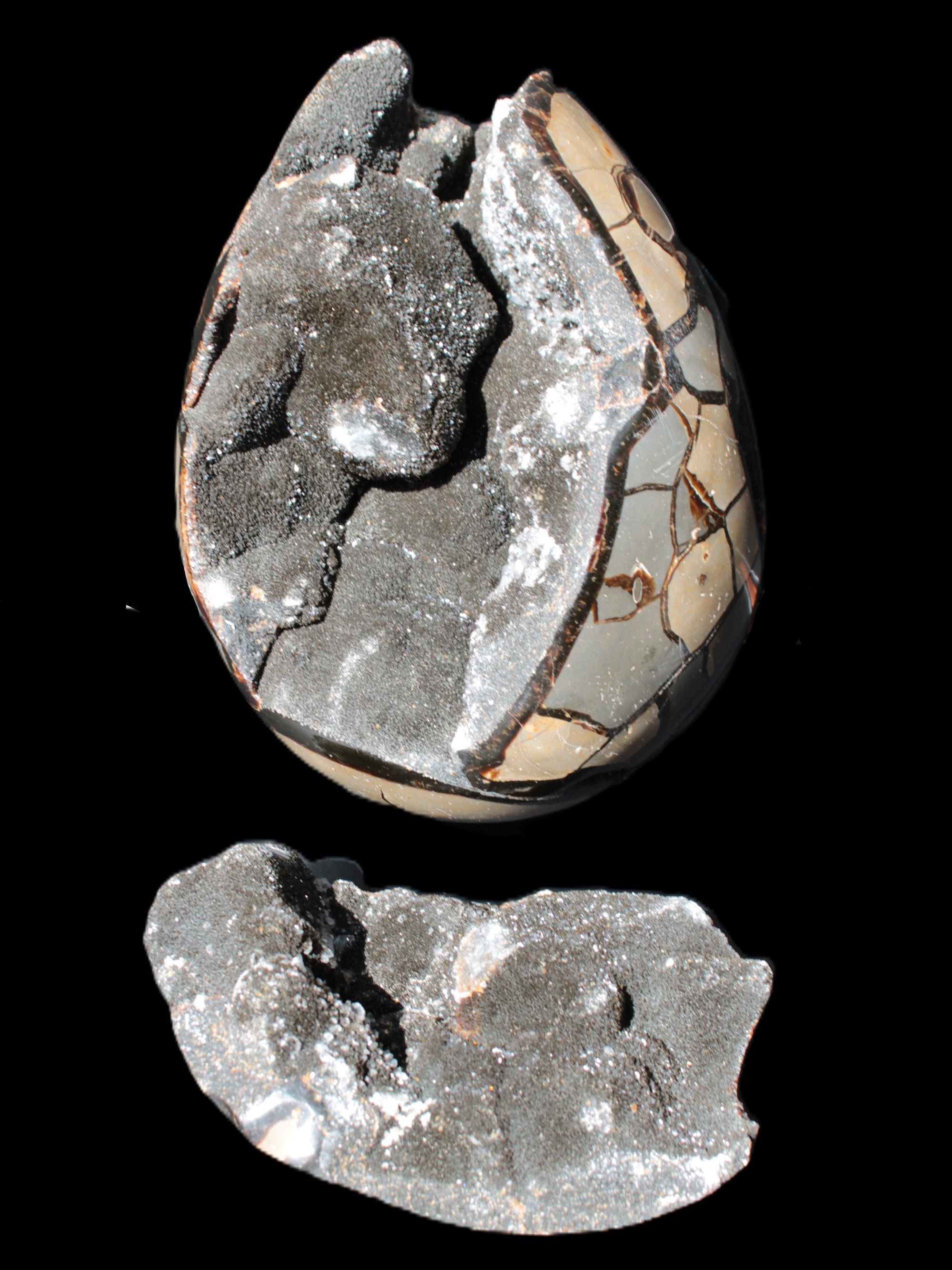 Stunning Septarian Dragon Stone cathedral geode 220*168*146mm 7980g Rocks and Things Store