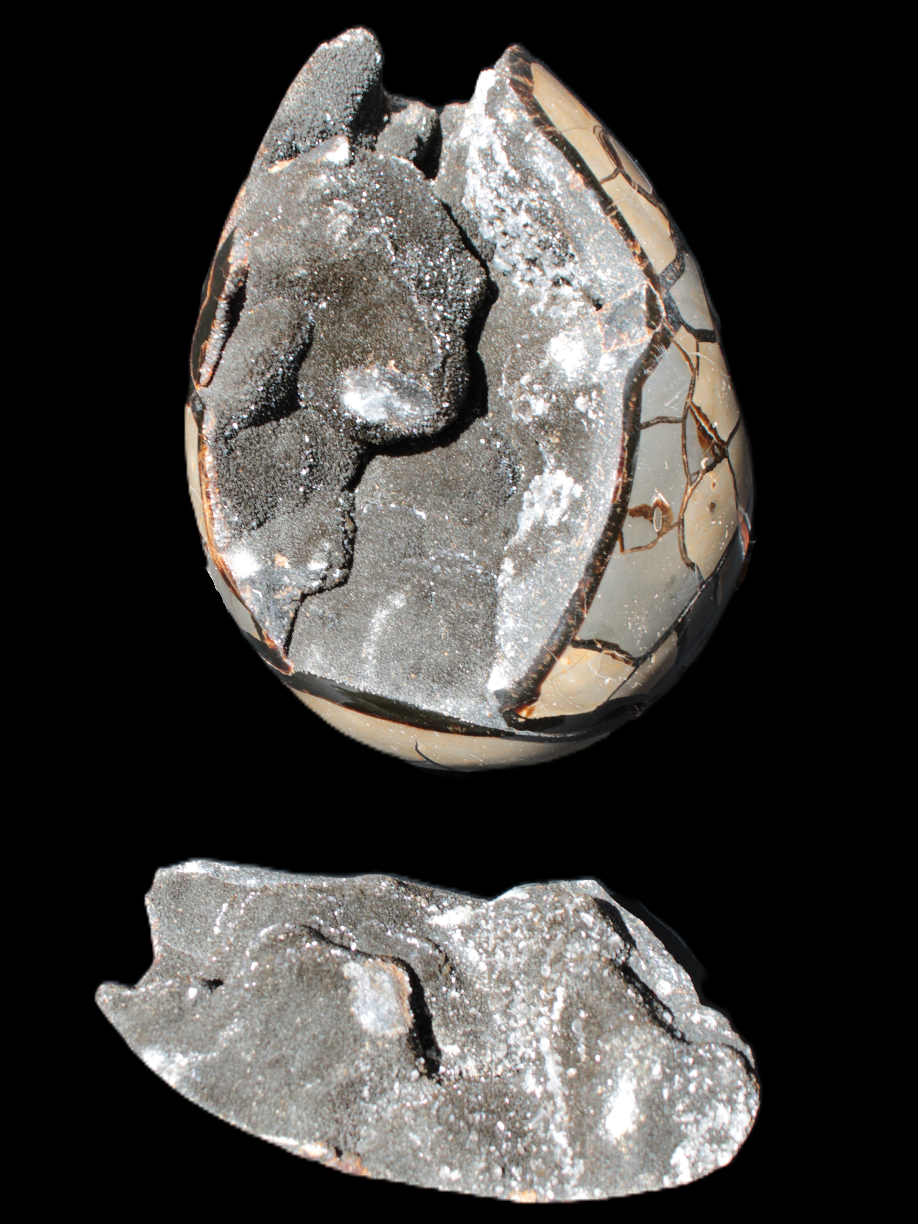 Stunning Septarian Dragon Stone cathedral geode 220*168*146mm 7980g Rocks and Things Store