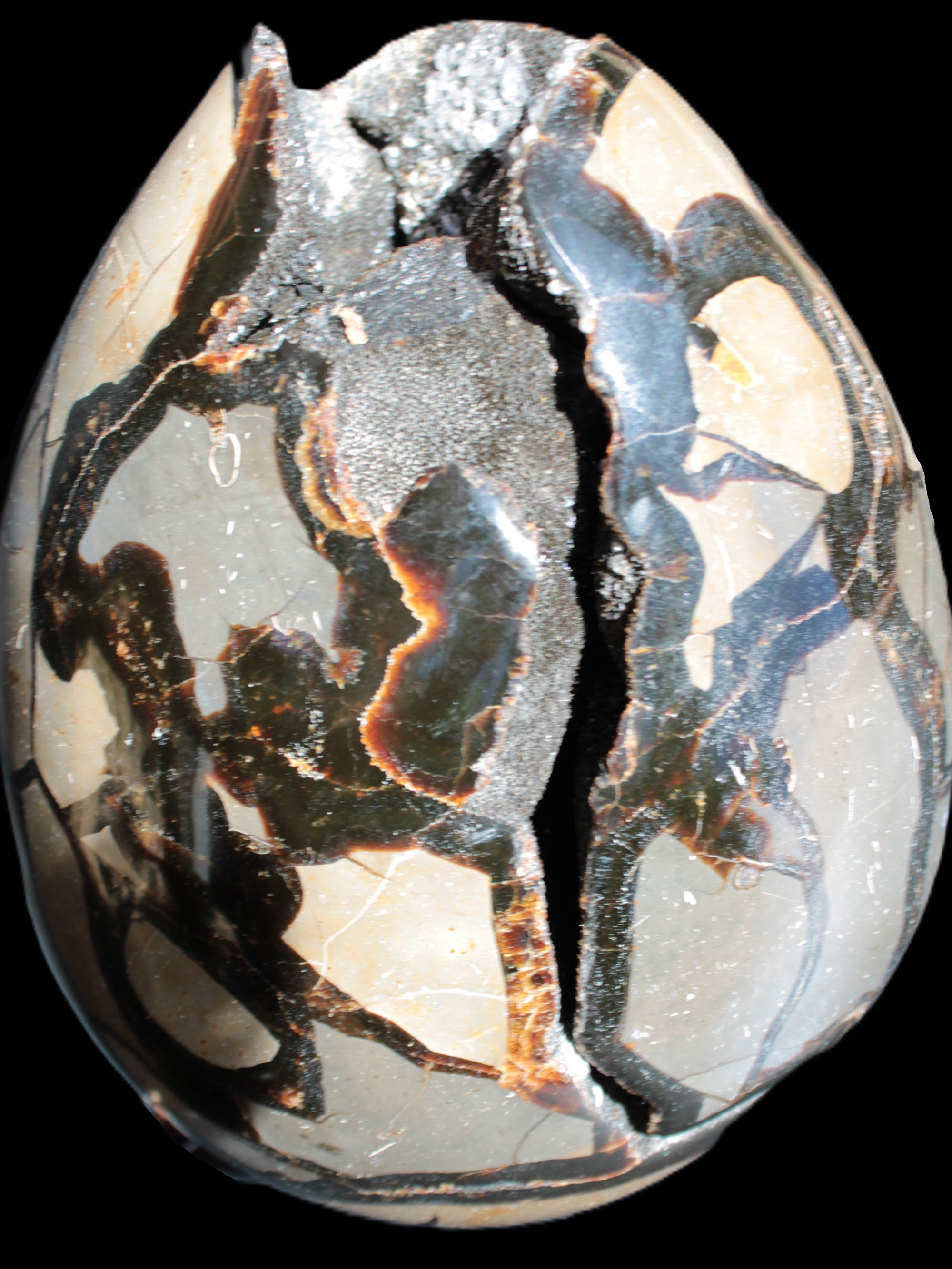Stunning Septarian Dragon Stone cathedral geode 220*168*146mm 7980g Rocks and Things Store