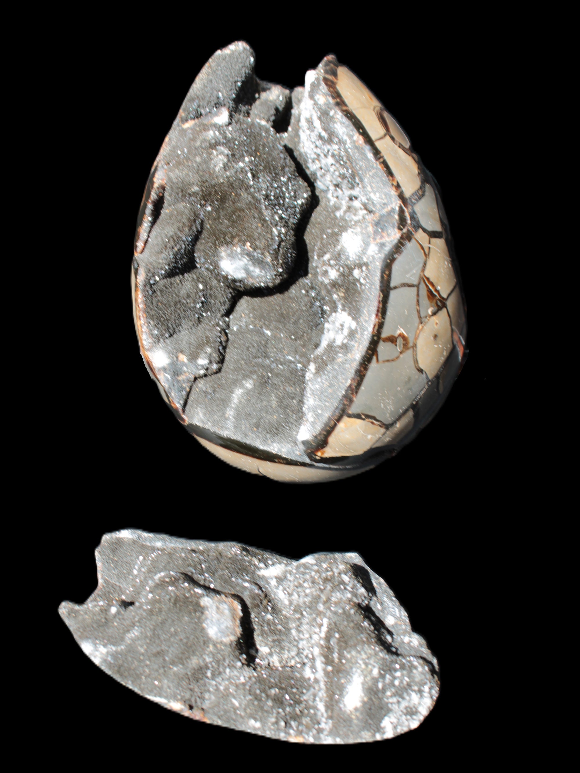 Stunning Septarian Dragon Stone cathedral geode 220*168*146mm 7980g Rocks and Things Store