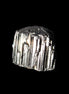 Black Tourmaline crystal 30*35mm 35.8g in bright sunshine