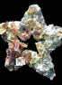 Spectacular Bismuth rainbow star 106*102*30mm 277g Rocks and Things Store