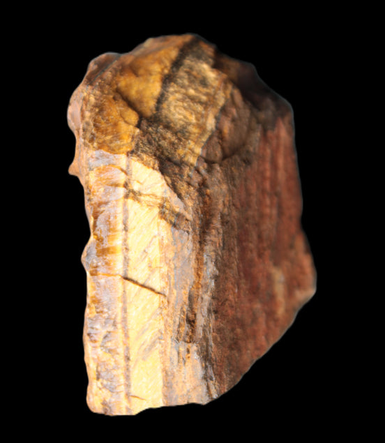 Golden Tigers Eye natural stone 100g Rocks and Things
