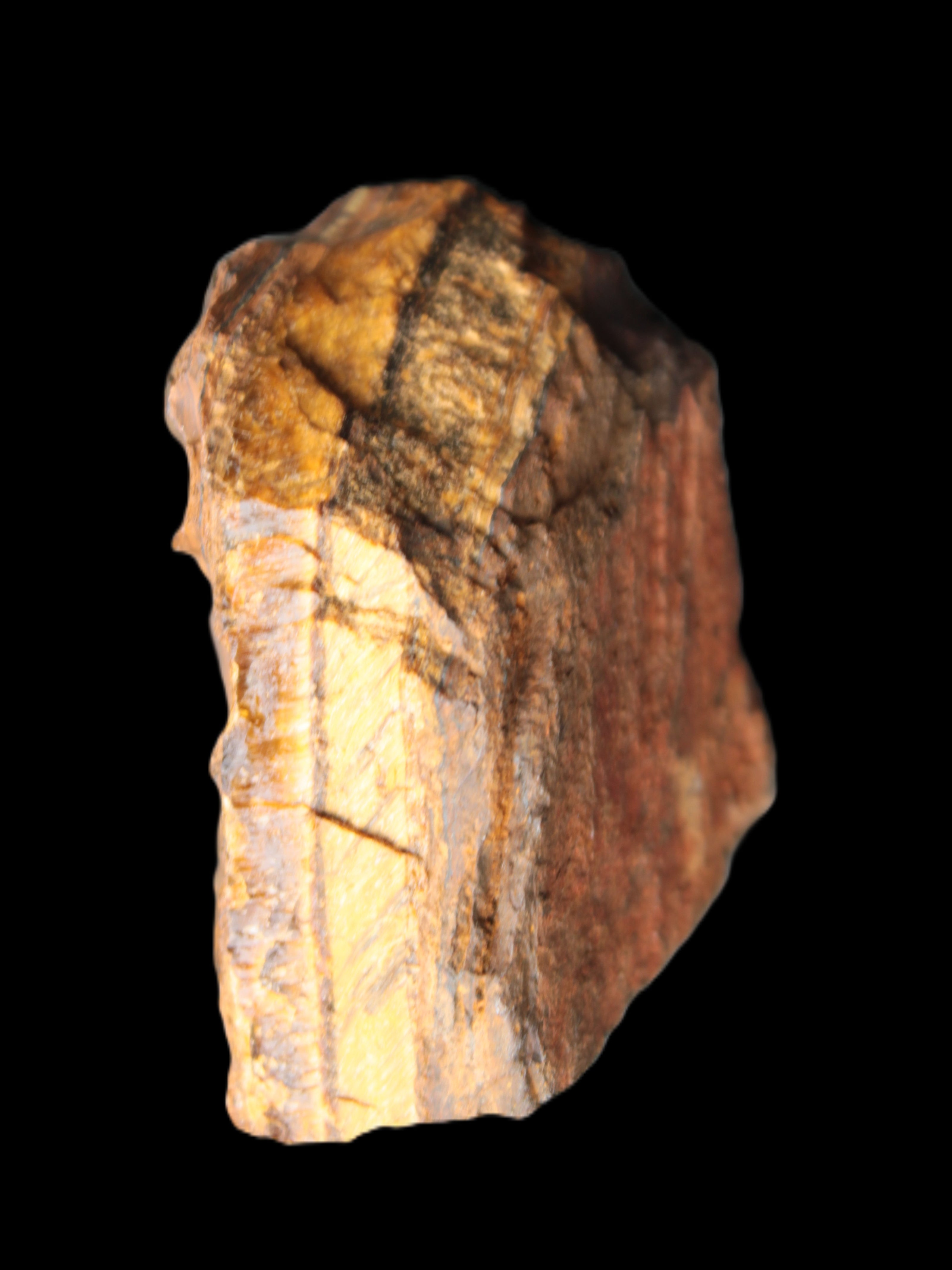 Golden Tigers Eye natural stone 100g Rocks and Things