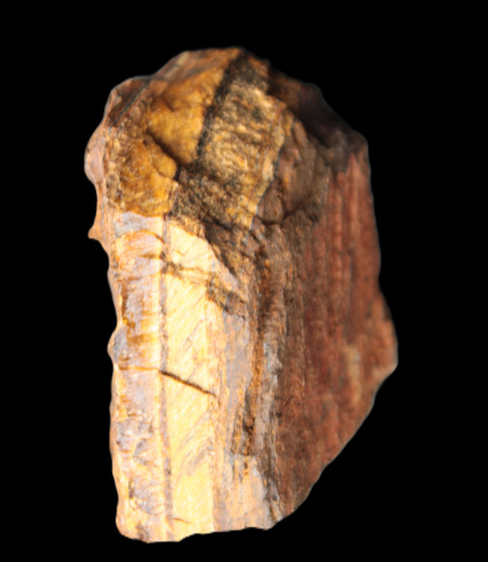 Golden Tigers Eye natural stone 100g Rocks and Things