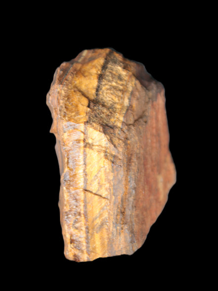 Golden Tigers Eye natural stone 100g Rocks and Things