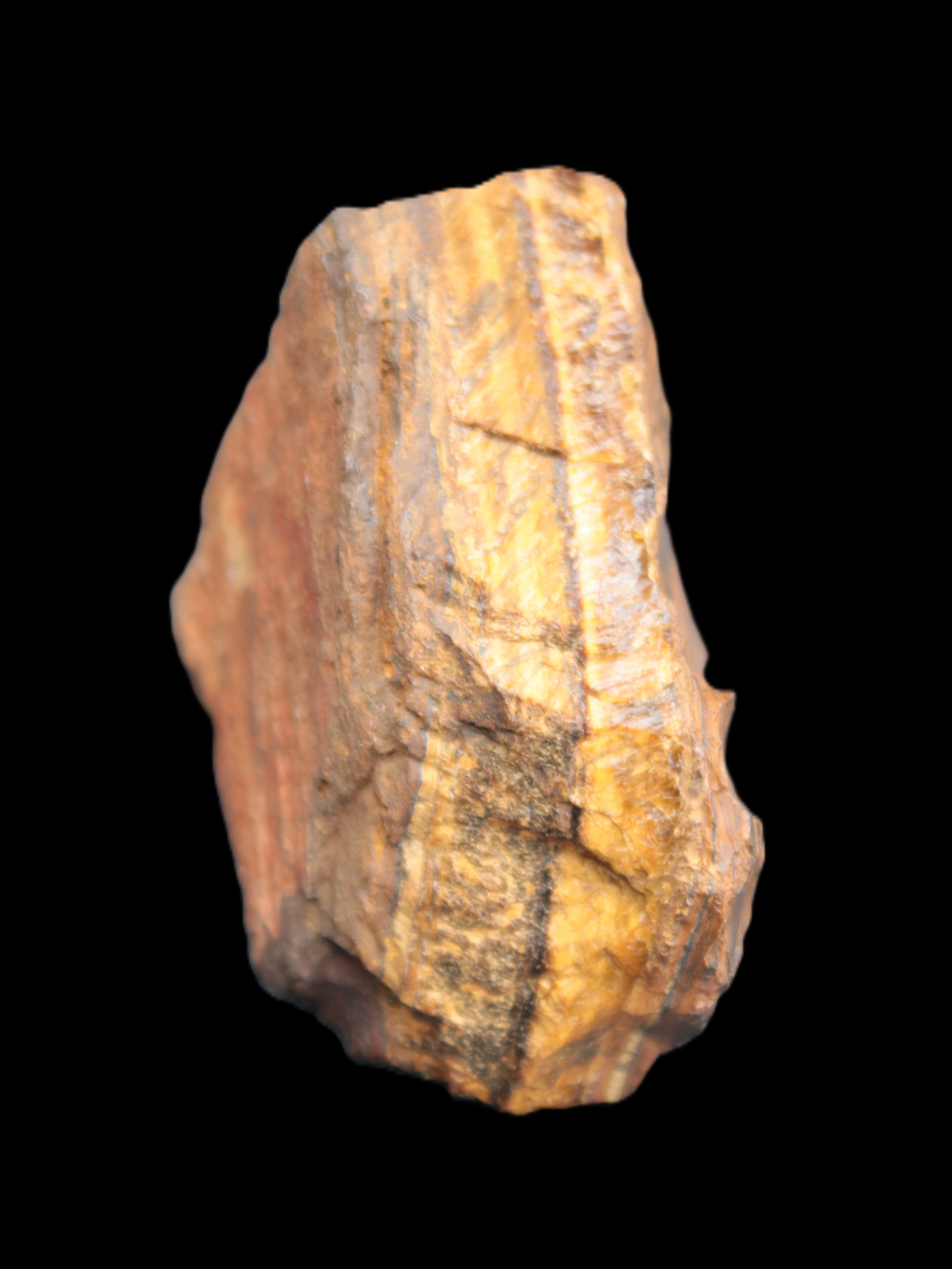 Golden Tigers Eye natural stone 100g Rocks and Things