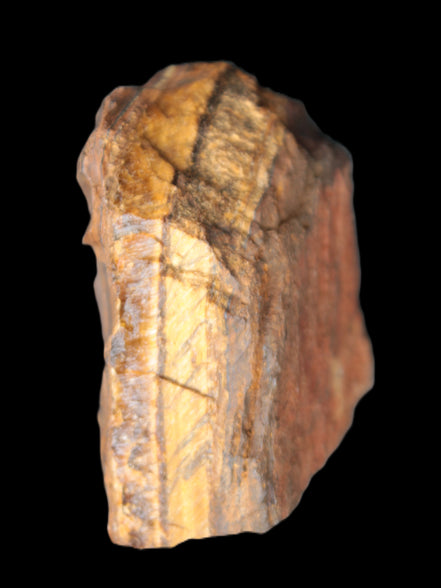 Golden Tigers Eye natural stone 100g Rocks and Things