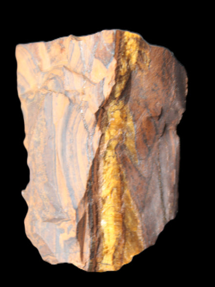 Golden Tigers Eye natural stone 100g Rocks and Things