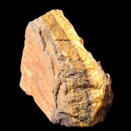 Golden Tigers Eye natural stone 100g in sunlight - Rocks and Things Store