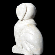 Hand carved Stone dog 34*20*52mm 54.4g Rocks and Things Store
