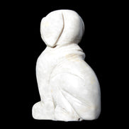 Hand carved Stone dog 34*20*52mm 54.4g Rocks and Things Store