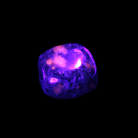 Yooperlite Sodalite polished stone 18-24mm 14-17g