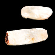 Two Fenster skeletal Enhydro crystals with hydrocarbons 3.6-14.9g