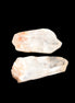 Two Fenster skeletal Enhydro crystals with hydrocarbons in sunlight - 4.8-8.6g Rocks and Things Store