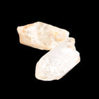 Two Fenster skeletal Enhydro crystals with hydrocarbons 4.8-8.6g