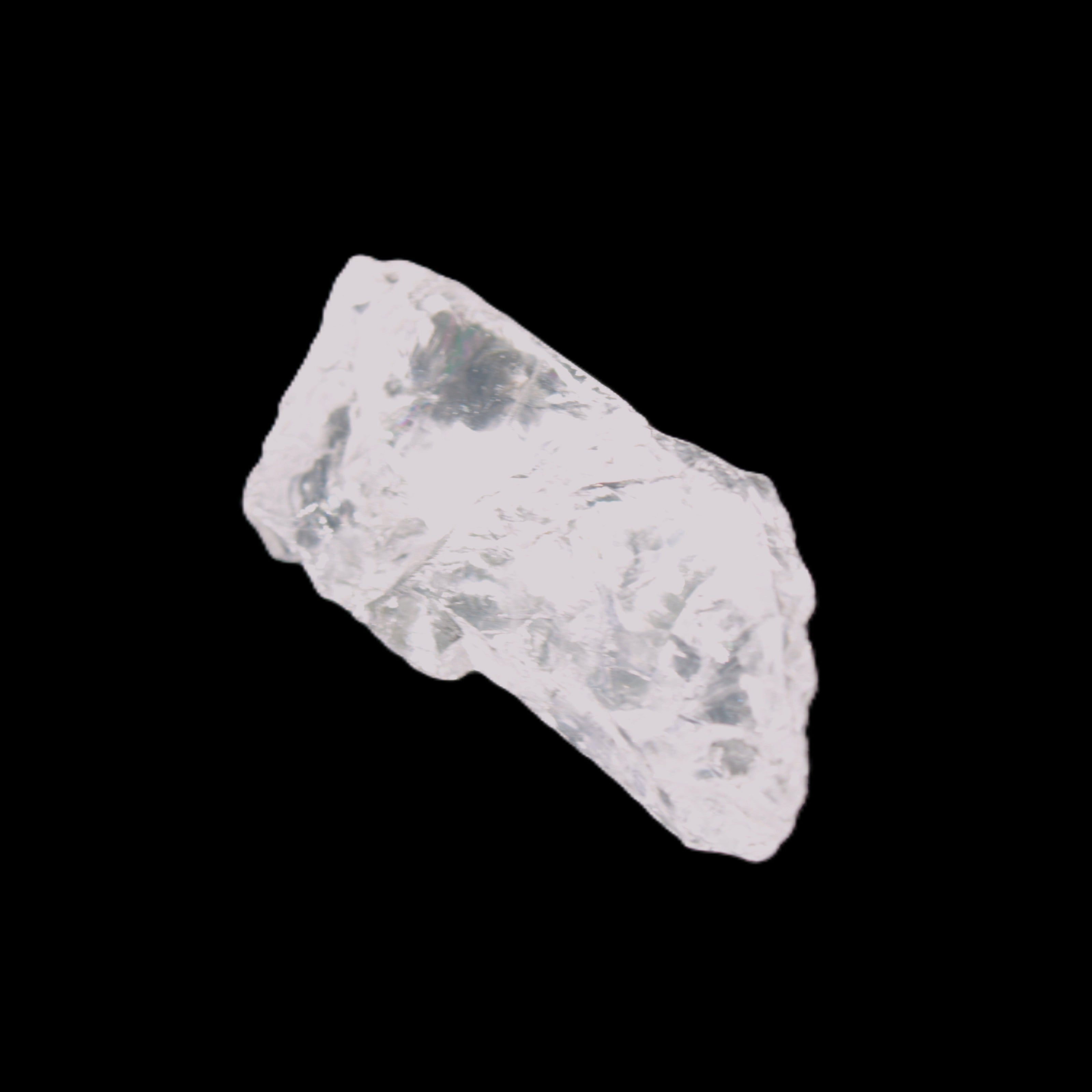 Satyaloka Azeztulite Quartz 12-14g in sunlight - Rocks and Things Store