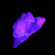 Pink Tourmaline on Albite Feldspar from Afghanistan 17g in UV light - Rocks and Things Store