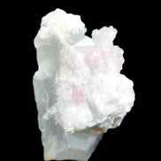 Pink Tourmaline on Albite Feldspar from Afghanistan 17g in sunlight