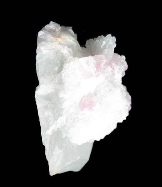 Pink Tourmaline on Albite Feldspar from Afghanistan 17g in sunlight