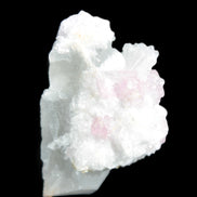 Pink Tourmaline on Albite Feldspar from Afghanistan 17g in sunlight