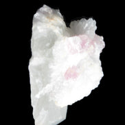 Pink Tourmaline on Albite Feldspar from Afghanistan 17g in sunlight