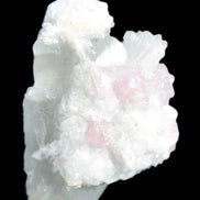Pink Tourmaline on Albite Feldspar from Afghanistan 17g in sunlight