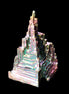 Bismuth crystal castle 28*56mm 78g