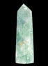 Green and Blue Fluorite obelisk 30*35*112mm 250g in sunlight - Rocks and Things Store