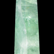 Green and Blue Fluorite obelisk 30*35*112mm 250g in sunlight - Rocks and Things Store