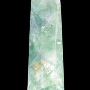 Green and Blue Fluorite obelisk 30*35*112mm 250g