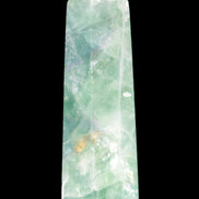 Green and Blue Fluorite obelisk 30*35*112mm 250g