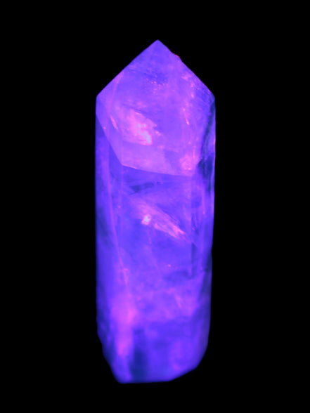 Green and Blue Fluorite obelisk 30*35*112mm 250g