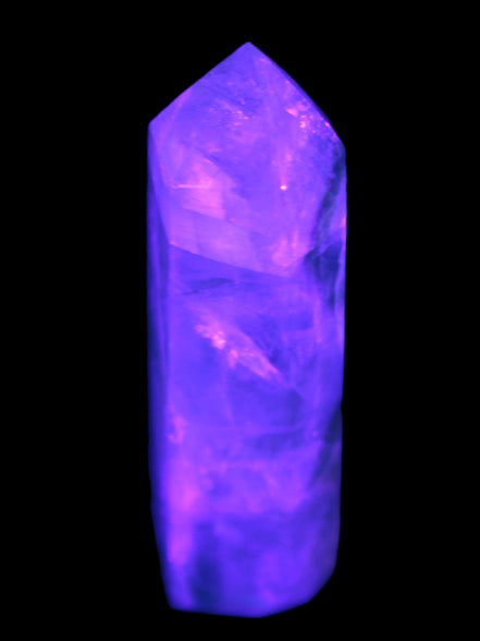 Green and Blue Fluorite obelisk 30*35*112mm 250g