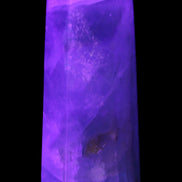 Green and Blue Fluorite obelisk 30*35*112mm 250g in sunlight - Rocks and Things Store