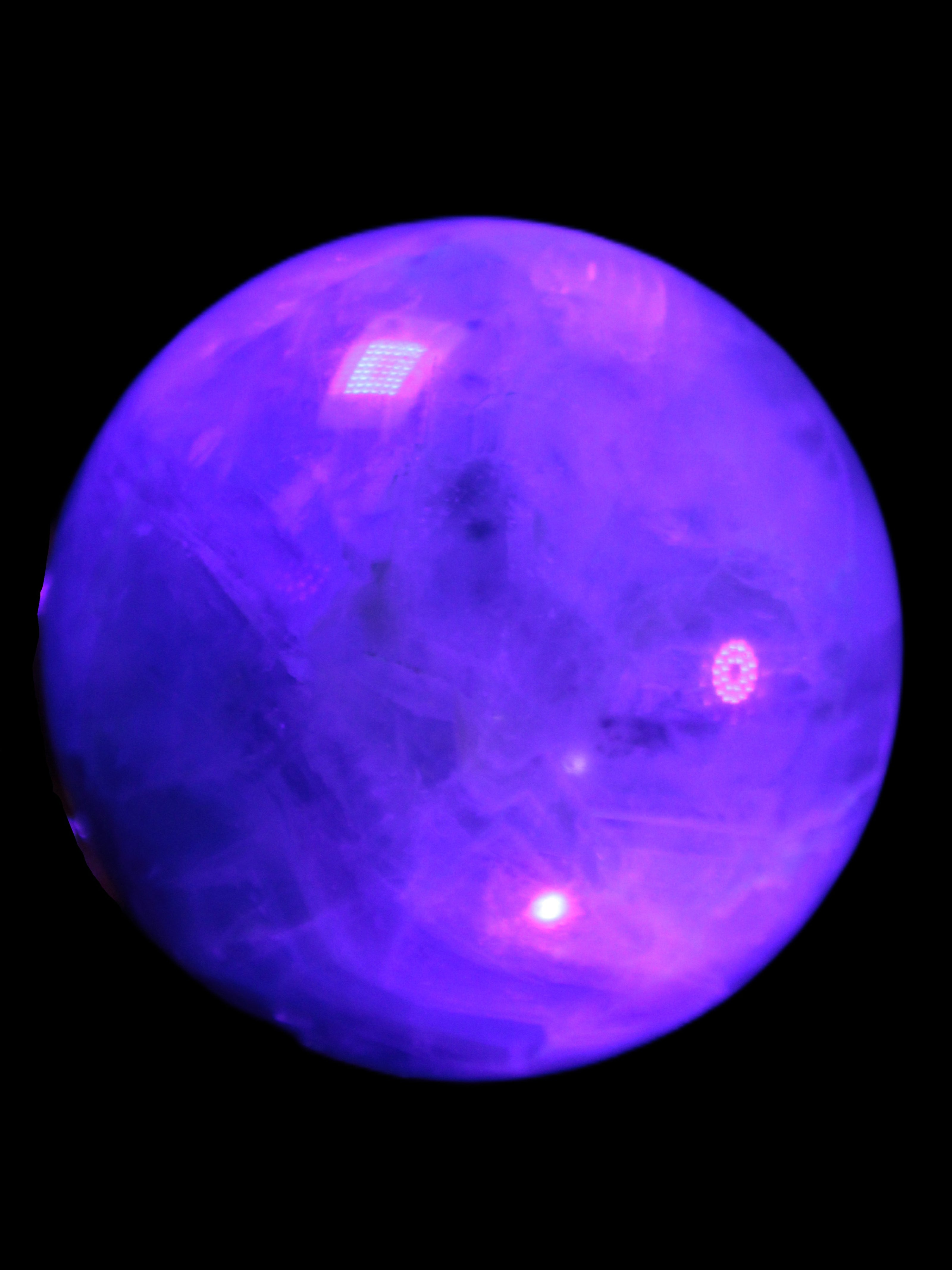 Rainbow Fluorite sphere 58mm 405g