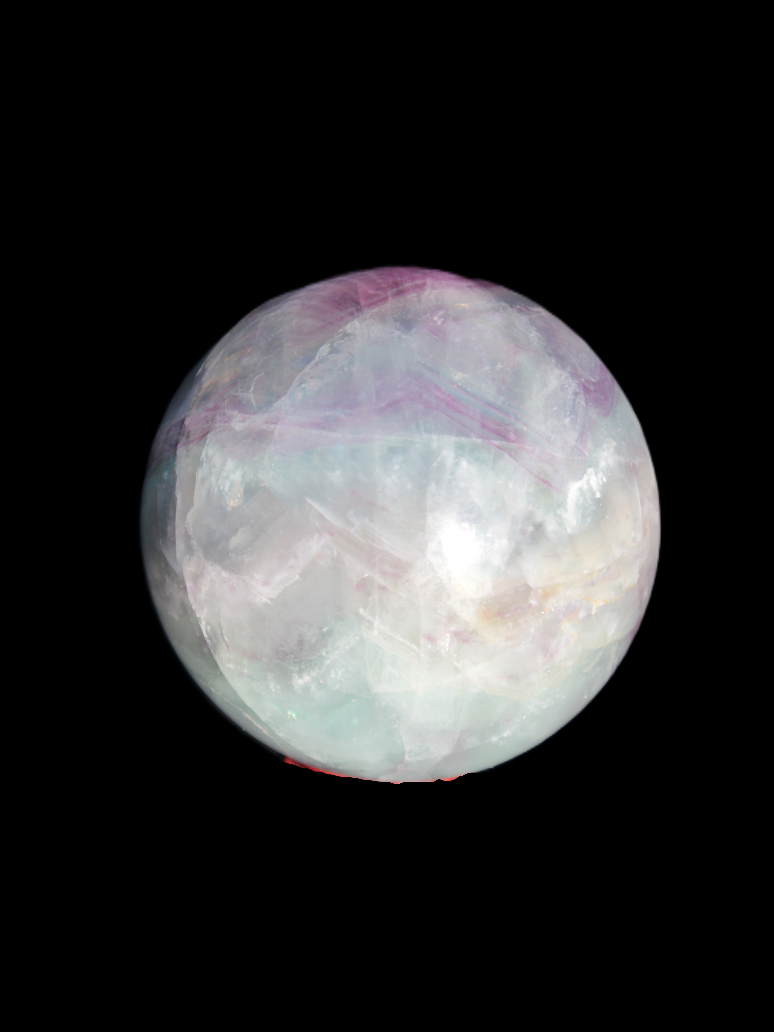 Rainbow Fluorite sphere 58mm 405g