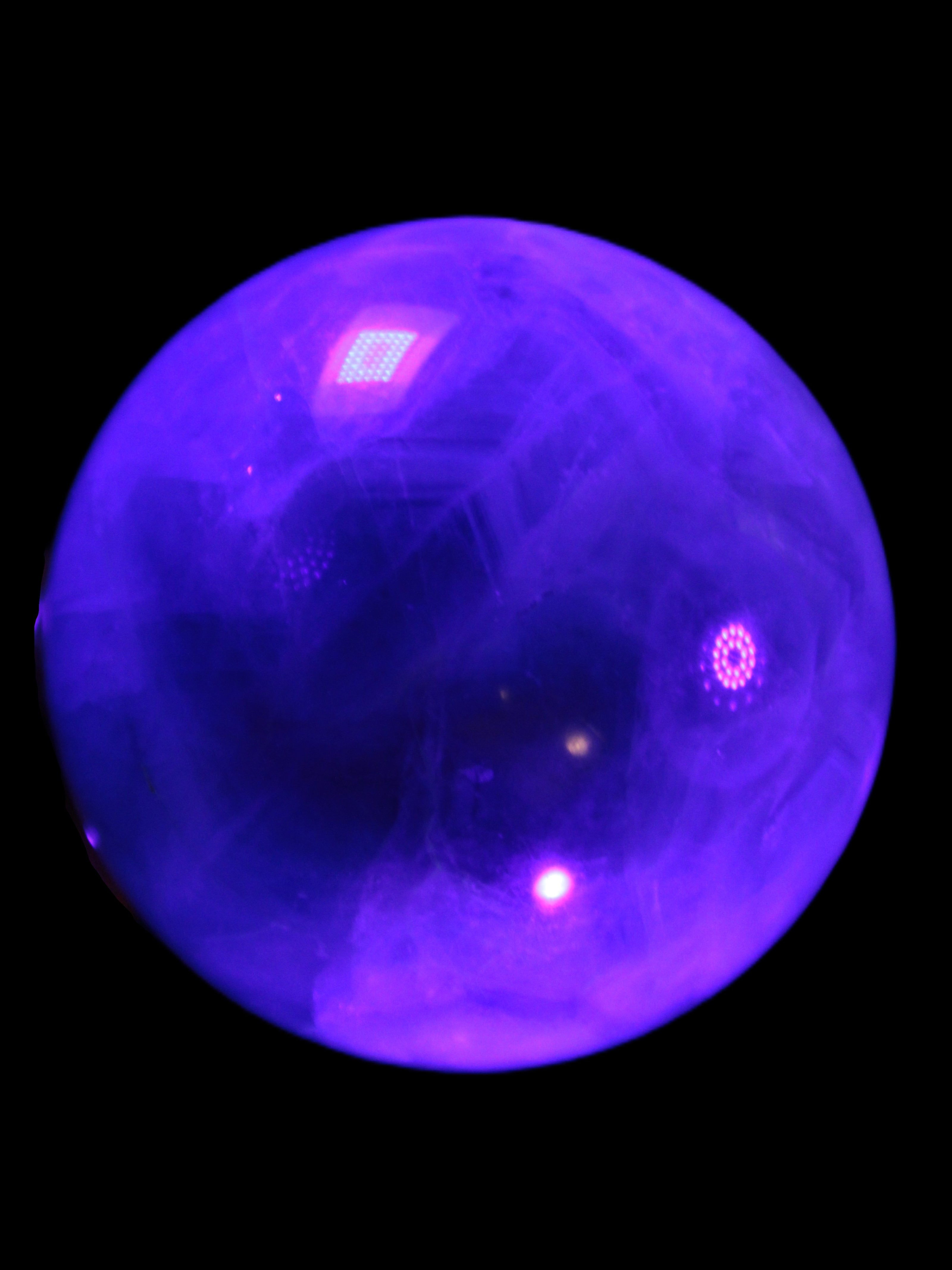 Rainbow Fluorite sphere 58mm 405g