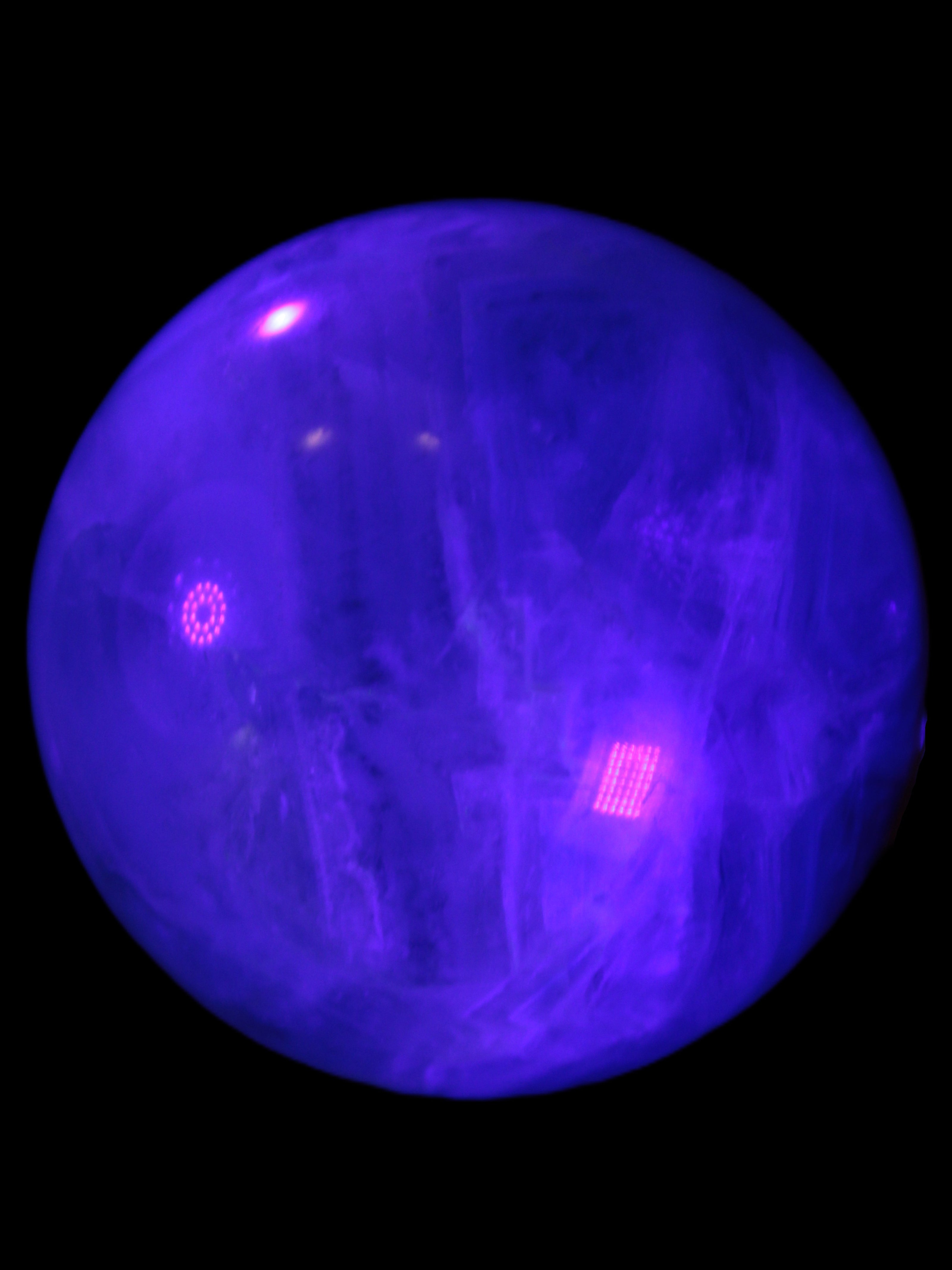 Rainbow Fluorite sphere 58mm 405g