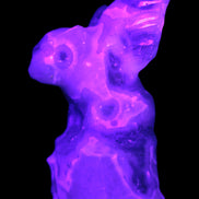 Aquatic Moss Agate hand-carved Felguard 54*100mm 322g