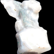 Aquatic Moss Agate hand-carved Felguard 54*100mm 322g