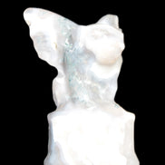 Aquatic Moss Agate hand-carved Felguard 54*100mm 322g