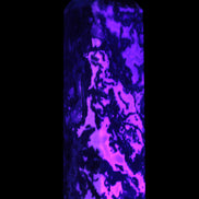 Ocean Moss Agate obelisk 35*147mm 413g in UV light - Rocks and Things Store