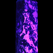 Ocean Moss Agate obelisk 35*147mm 413g in UV light - Rocks and Things Store