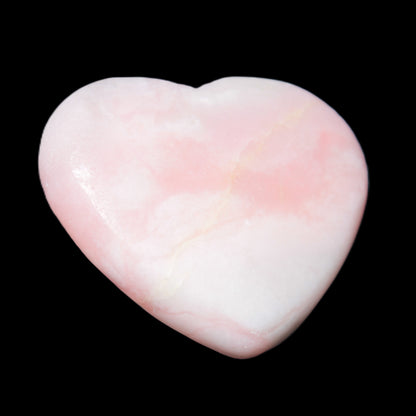 Rose Quartz heart 48*47mm 46g Rocks and Things Store