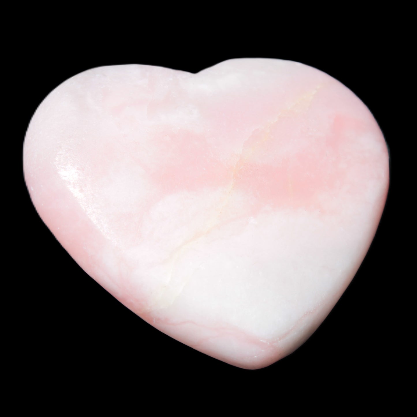 Rose Quartz heart 48*47mm 46g Rocks and Things Store