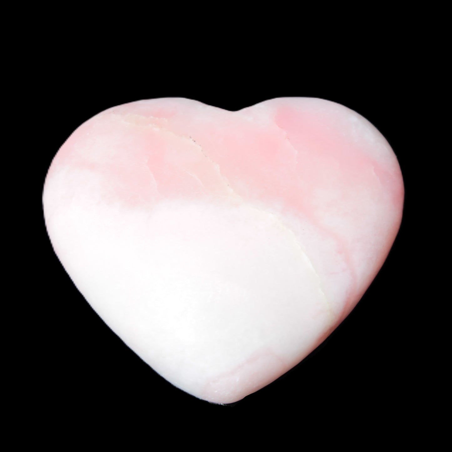 Rose Quartz heart 48*47mm 46g Rocks and Things Store