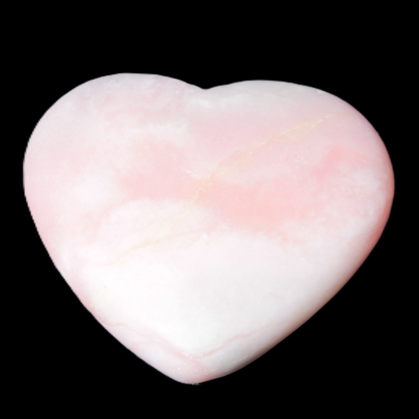 Rose Quartz heart 48*47mm 46g Rocks and Things Store