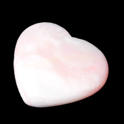 Rose Quartz heart 48*47mm 46g Rocks and Things Store